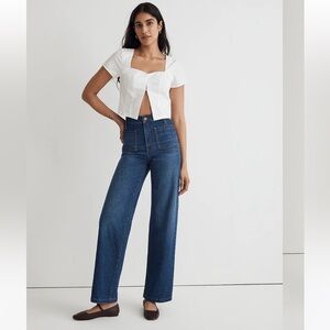 Madewell The Perfect Vintage Wide Leg Jean